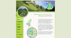 Desktop Screenshot of montagnesaintpierre.org